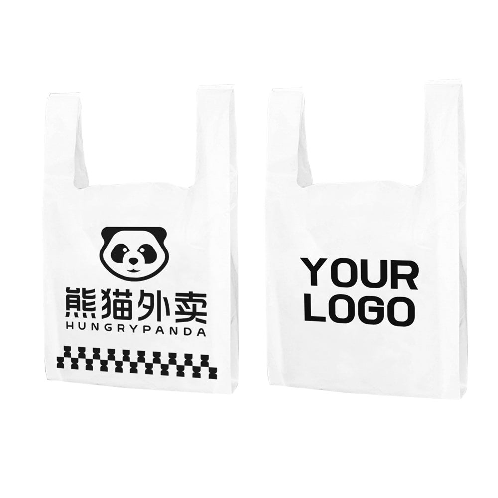定制背心塑料袋 (50000个)双层5丝宽29*高48+侧边14cm外卖打包袋定制