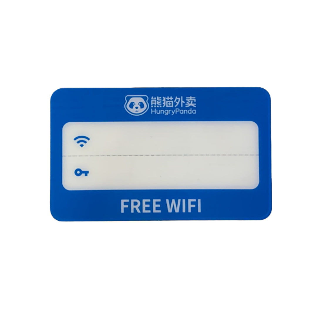 亚克力贴FREE WIFI (4个)