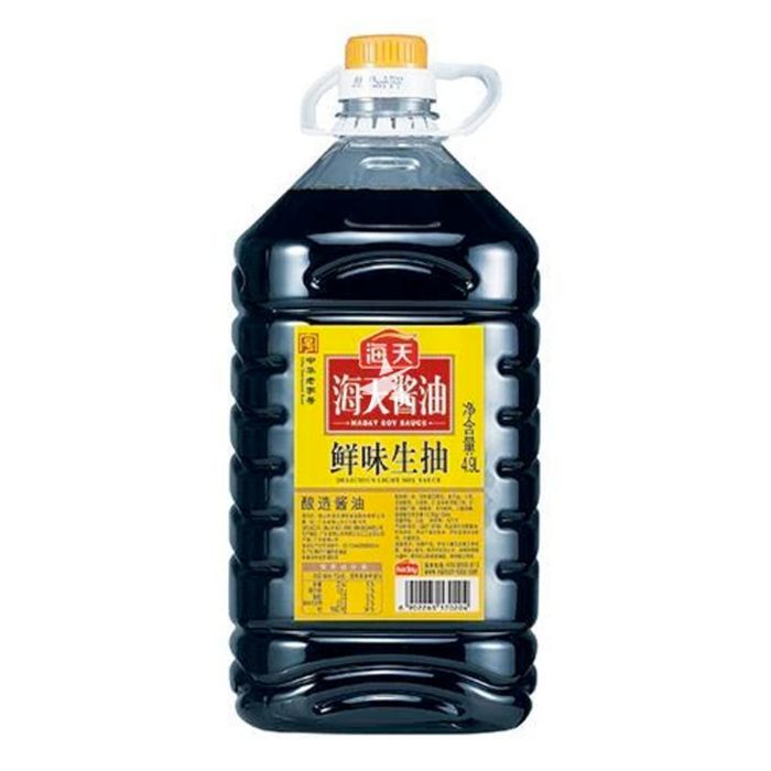 海天鲜味生抽食店装4.9L*2支